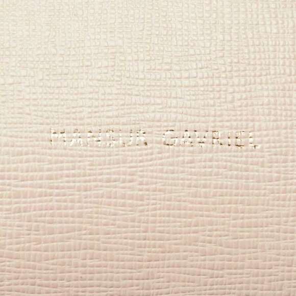 Mansur Gavriel Rosa Saffiano Leather Large Bucket Bag - Picture 7 of 9